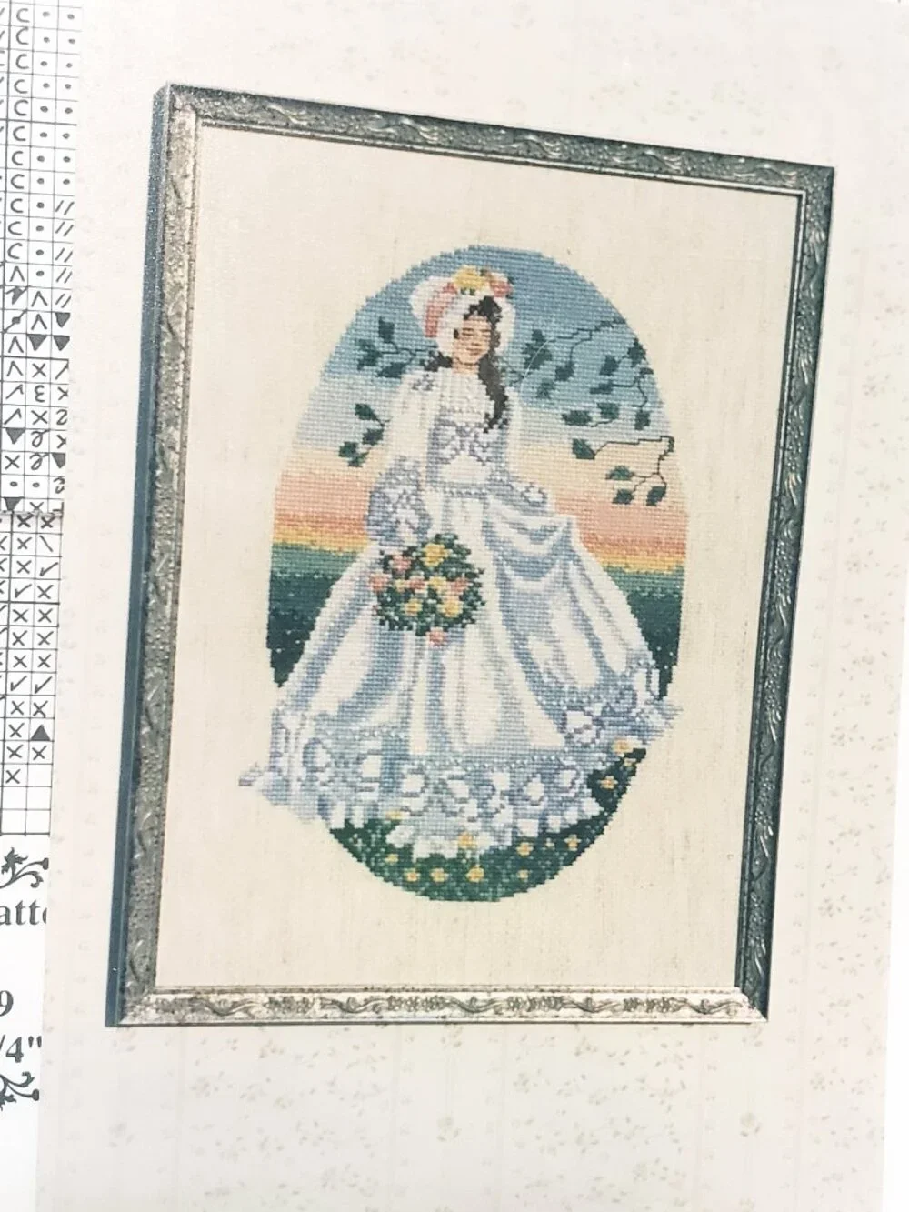 Prairie Bride Counted Cross Stitch Pattern Old Lakewood Designs 90s